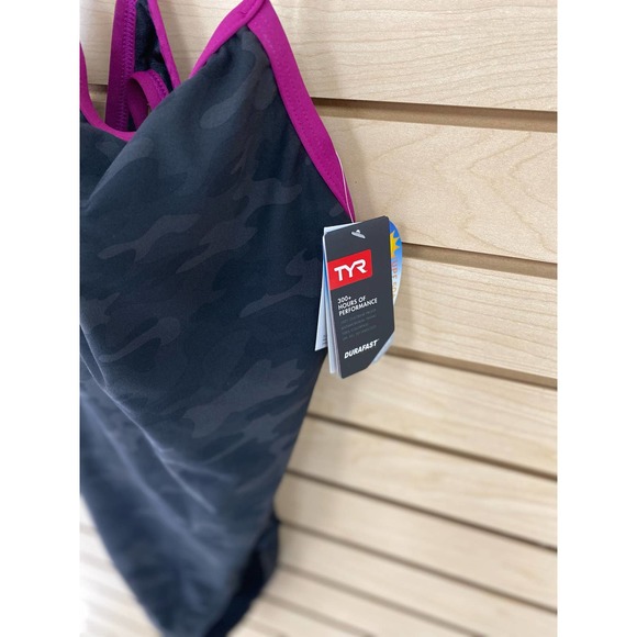 TYR Women's Standard Durafast Elite Diamondfit Controlfit One Piece Swimsuit - Picture 2 of 4